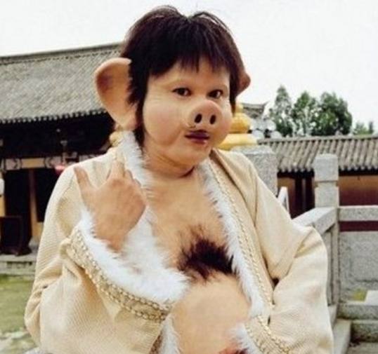 6个版本的猪八戒,图2最辣眼,图4最喜感,而他和真猪没区别!