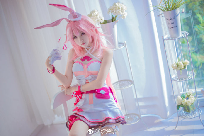 cos正片崩坏三八重樱夏色樱梦cosplay欣赏