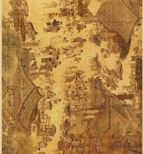 《清明上河图》全景图赏析,画面背后竟然隐藏着不为人知的秘密!