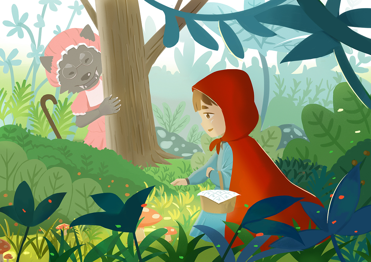 小红帽与大灰狼