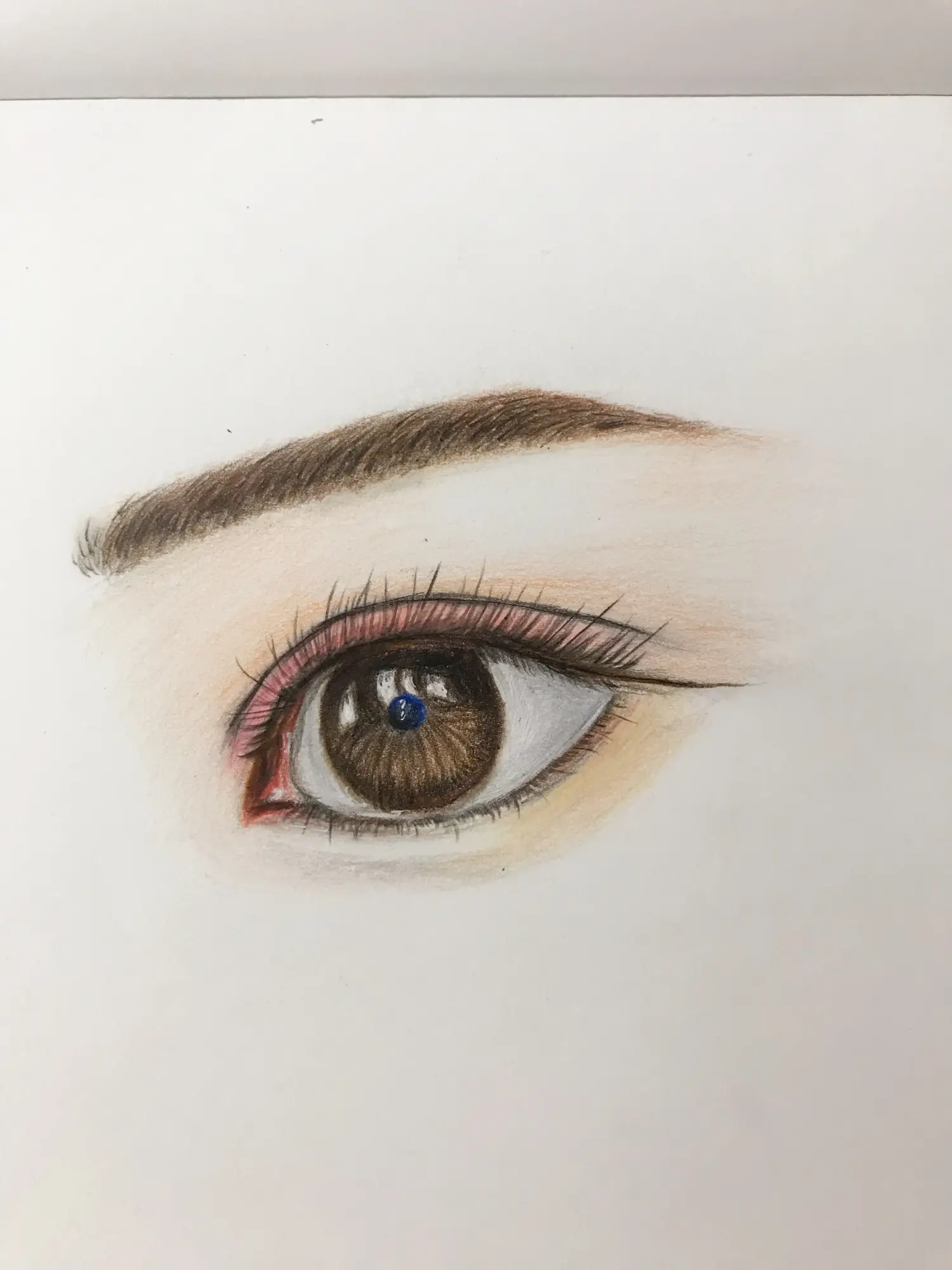 画一只眼睛我的眼里只有你