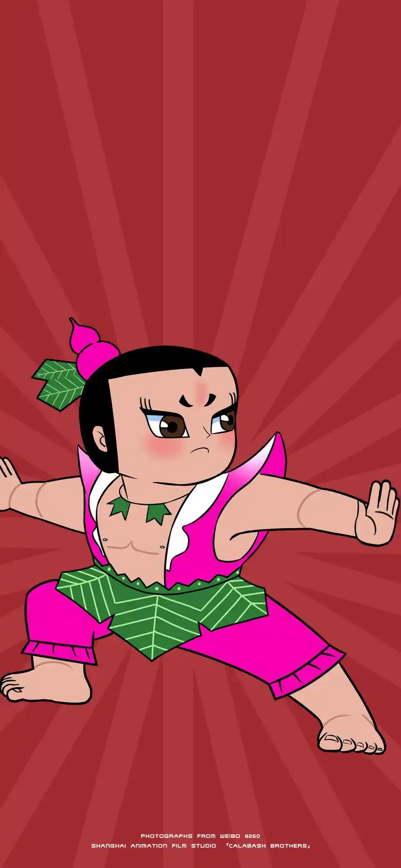 大家心念念的葫芦娃高清壁纸 他来啦