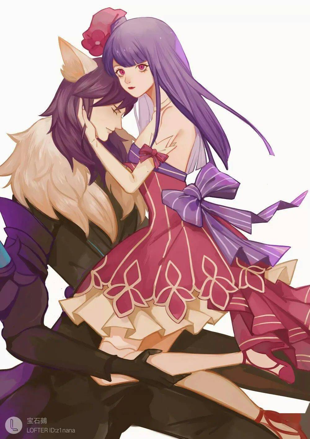 李白王昭君七夕限定李白王昭君王者荣耀李白王昭君图片情侣