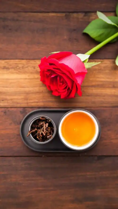 茶道,茶具,意境,品茶,玫瑰花,,手机壁纸,锁屏壁纸 一人品茶 谓之禅茶