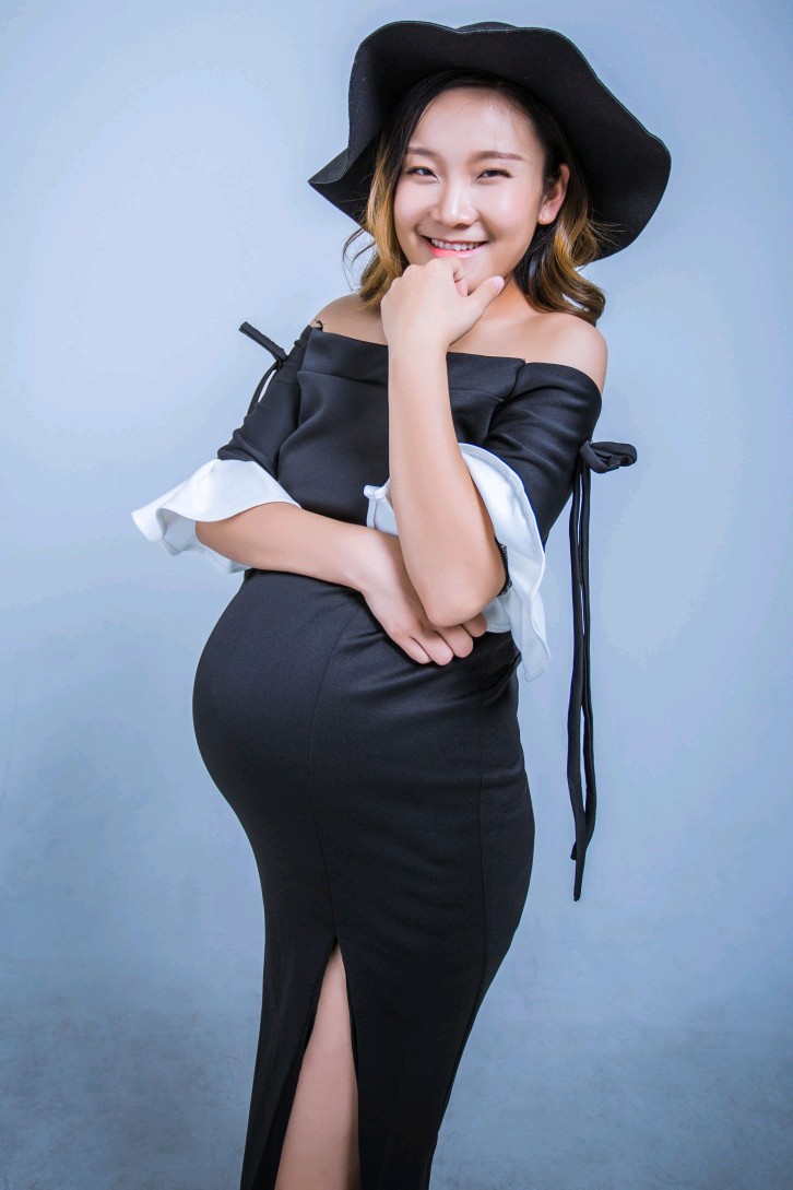 孕味十足的宝妈