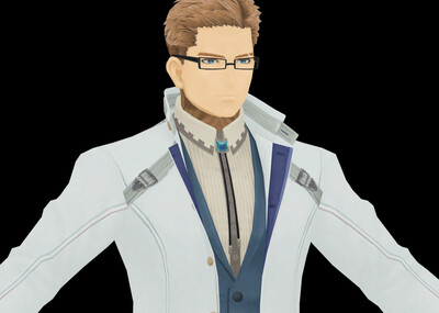 二次元卡通手绘中年大叔