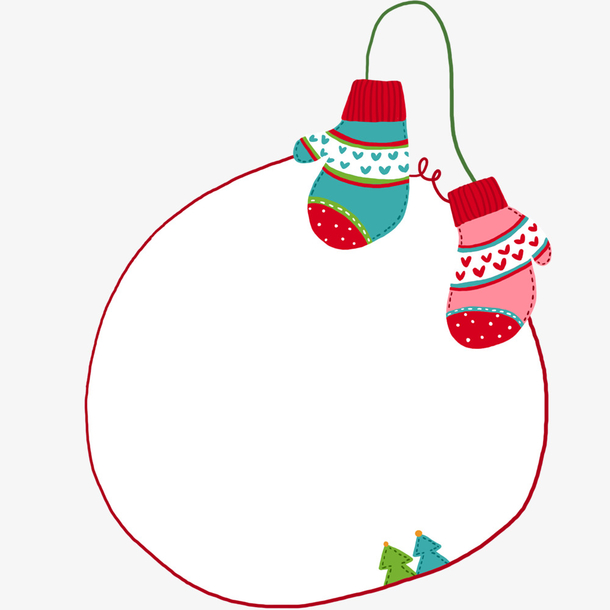 卡通边框小展板