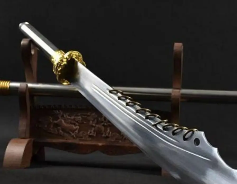 为什么古代大刀要装铁环?