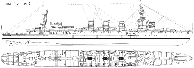 二战时日本的北上号重雷装巡洋舰
