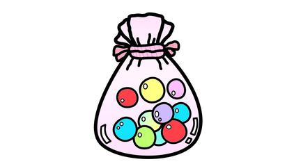 彩色棉花糖简笔画图片 - 西瓜视频