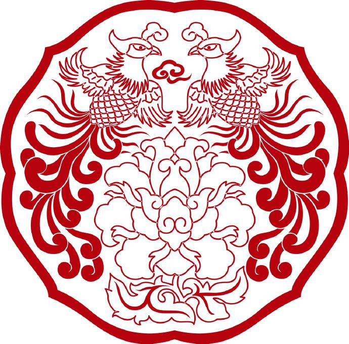 【传统凤凰纹样,华美灵动】  -  凤凰,是古老的图腾,也是中国神话传说