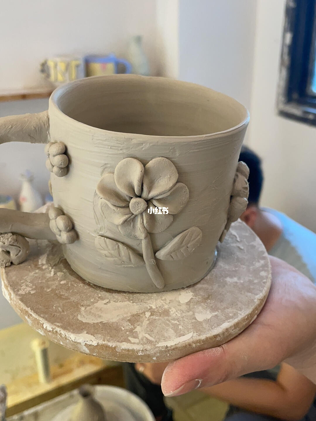 手工陶艺水杯