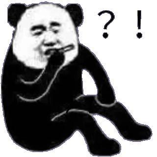 人物完成度: 已完成 其他关键词: 朋友过两招,表情包,鬼畜,熊猫,逗比