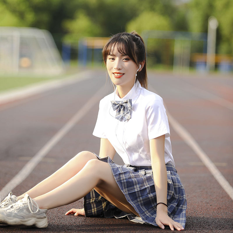 日系女学院风jk制服短裙校服套装初高中英伦风班服运动会毕业服装