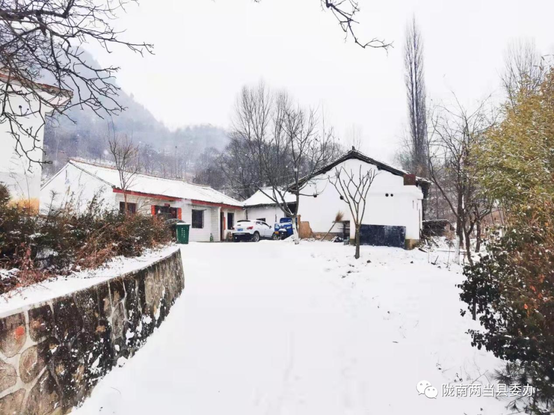 乡村雪景最迷人