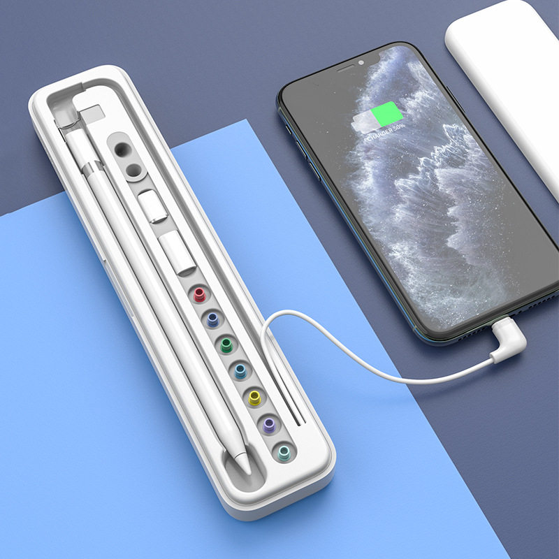 雄瀚笔充电宝磁翻盖苹果电容applepencil笔袋防误手写笔
