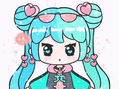 画迷你世界萌萌小艾,画画教程来啦#手绘迷你世界 #迷你世界小艾