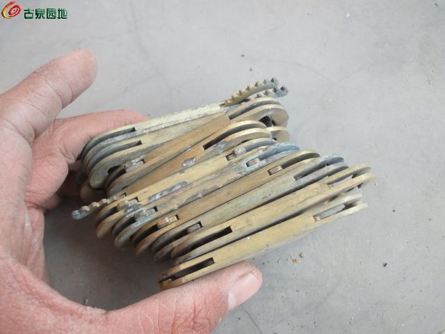 老铜拇指铐子10只