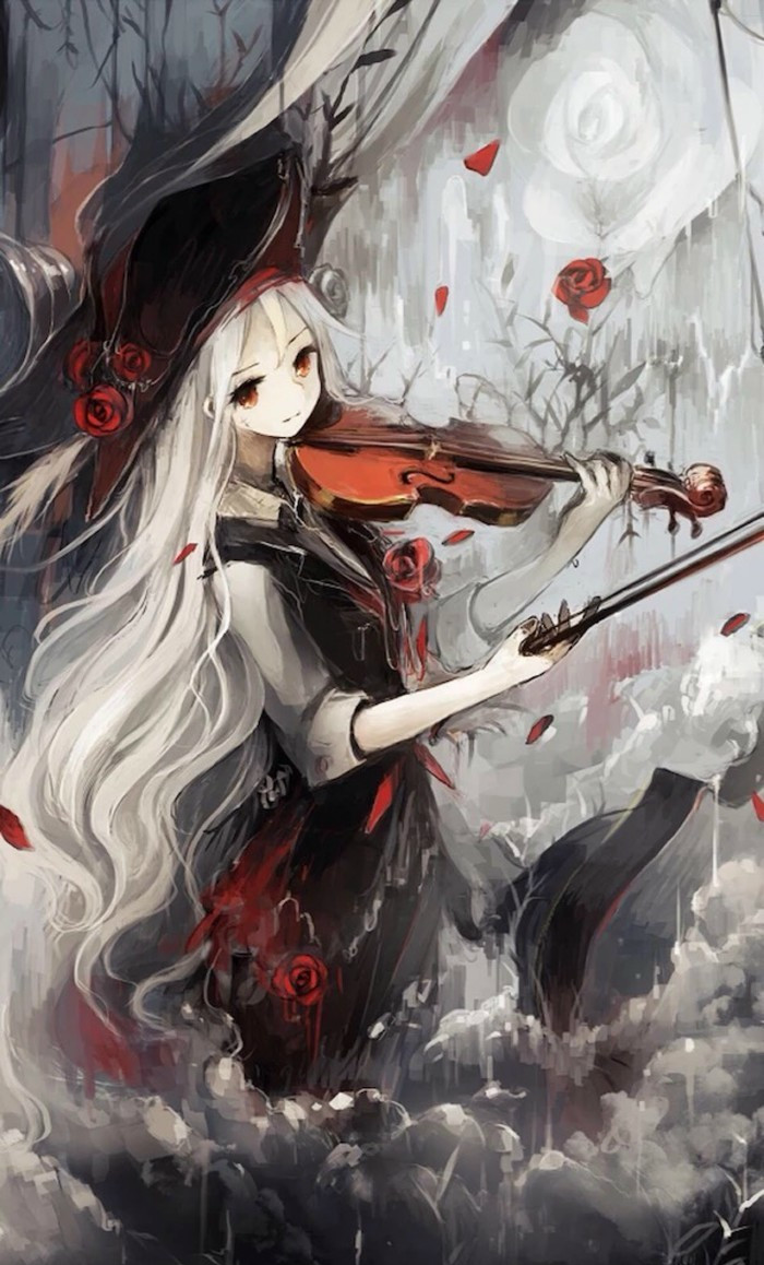 动漫二次元暗黑系美少女壁纸其实所有东西破碎都无法弥补