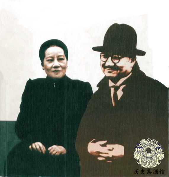 民国名人夫妻的珍贵合影图四是张学良和夫人图九是师生恋