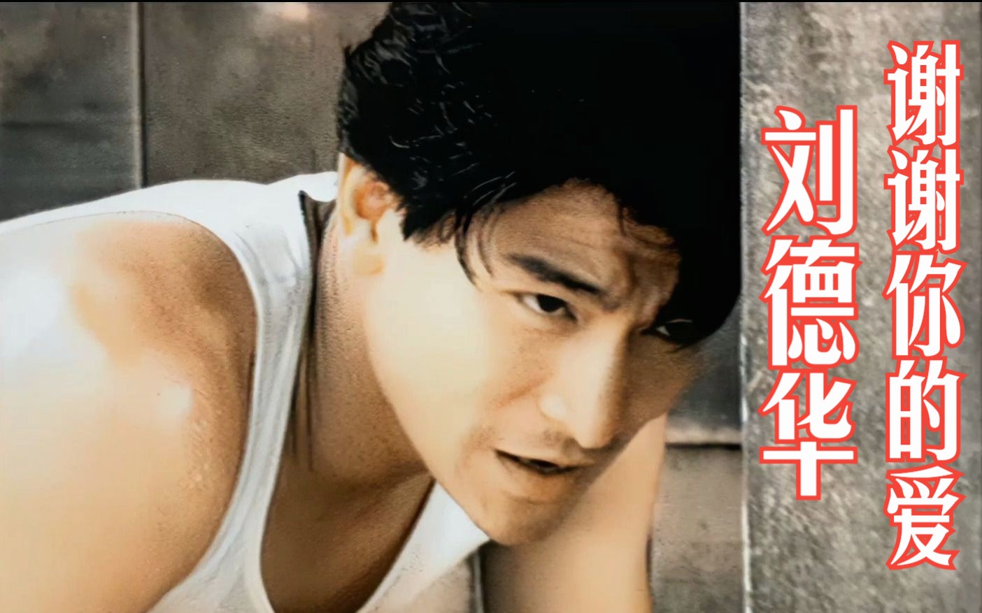 【1080p修复 收藏版】刘德华 -《谢谢你的爱》mv 1992