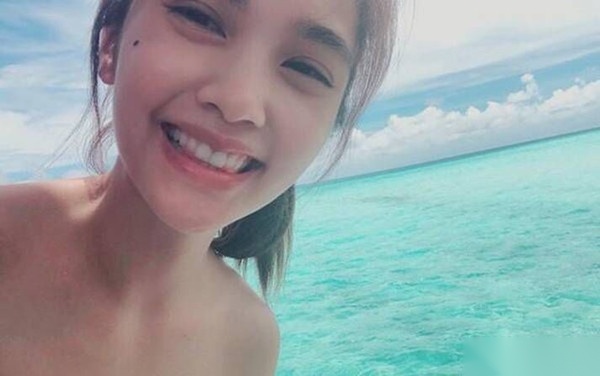 杨丞琳晒海边游泳照,男友视角超漂亮