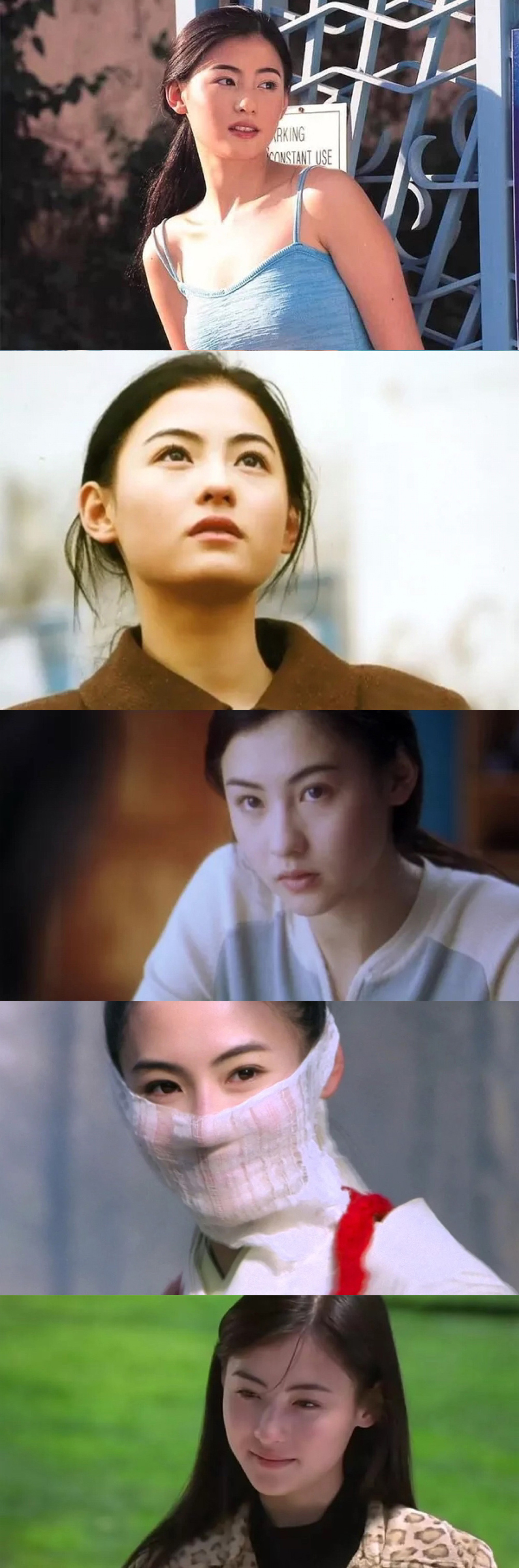 年轻时期的张柏芝