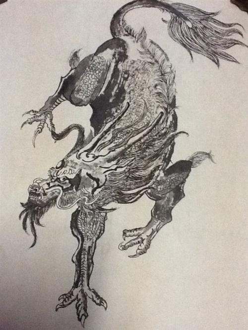 三叔笔下《沙海》的几种纹身 个个神秘 但是他是穷奇纹身确定无疑