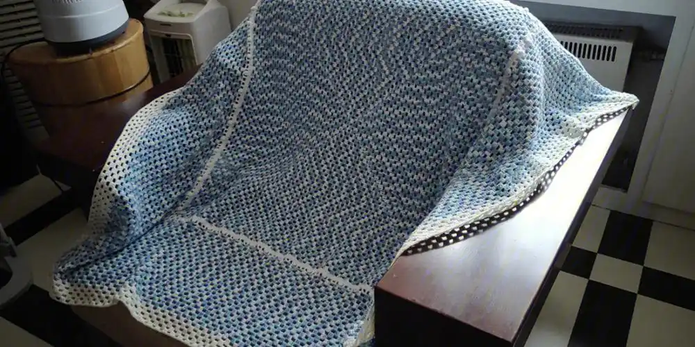 准备钩一个床罩