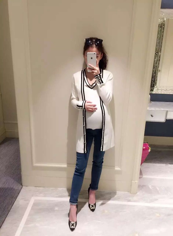 七个月半月了,晒晒我的大肚子!_孕4-7月 - 妈妈网