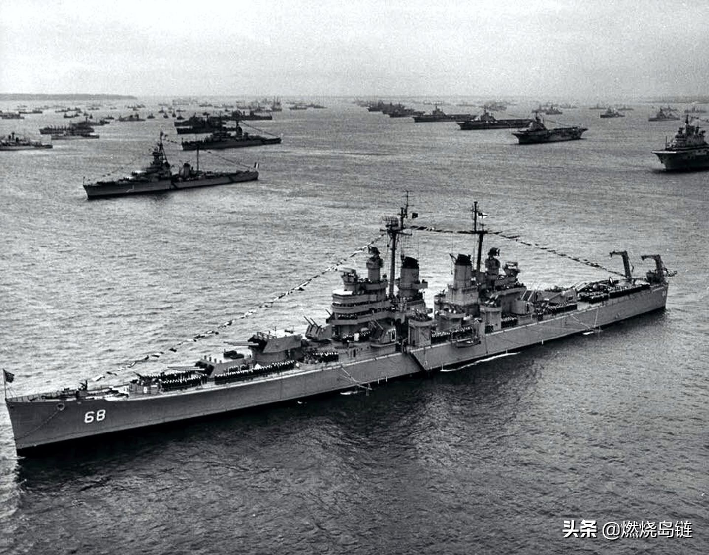 美国海军二战中建成的最后一型重巡——"巴尔的摩"级重巡洋舰-搜狐大