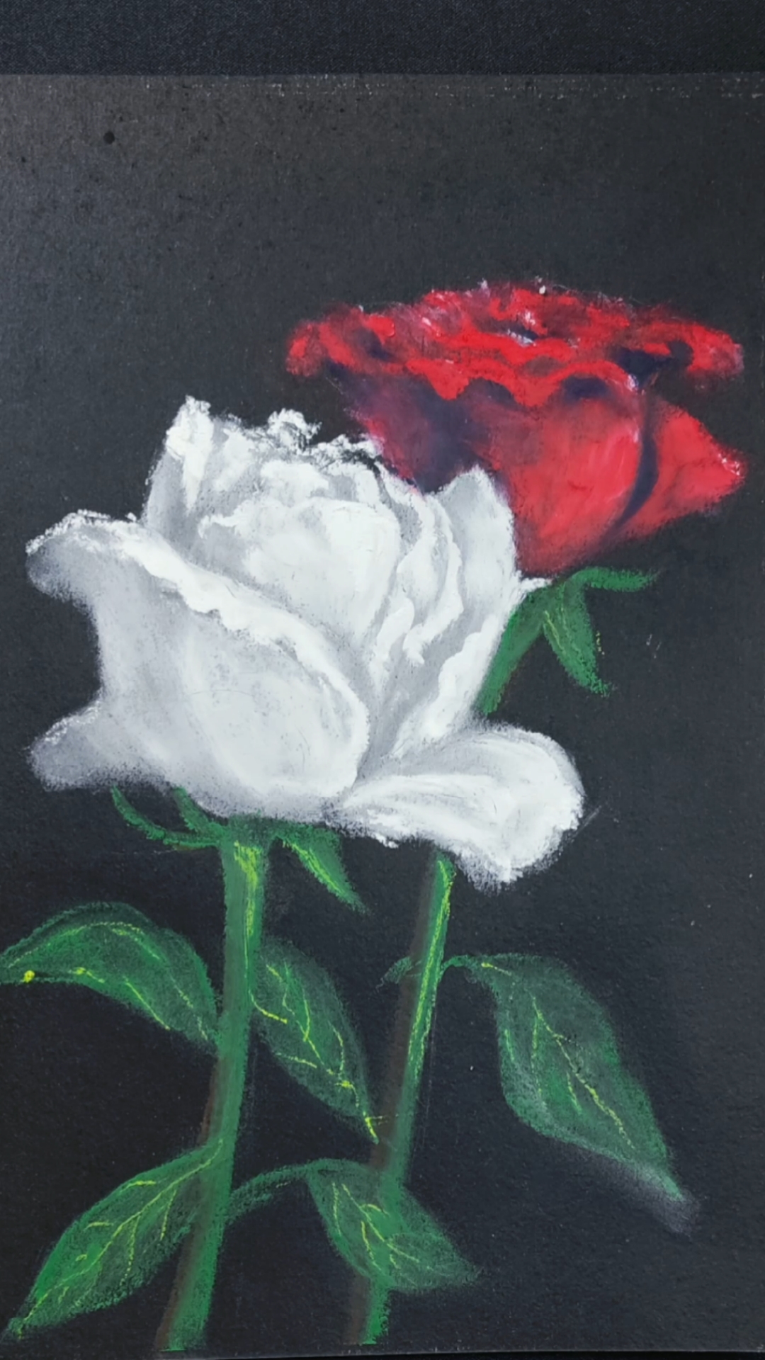 画画原来如此简单#一看就会系列——油画棒绘画