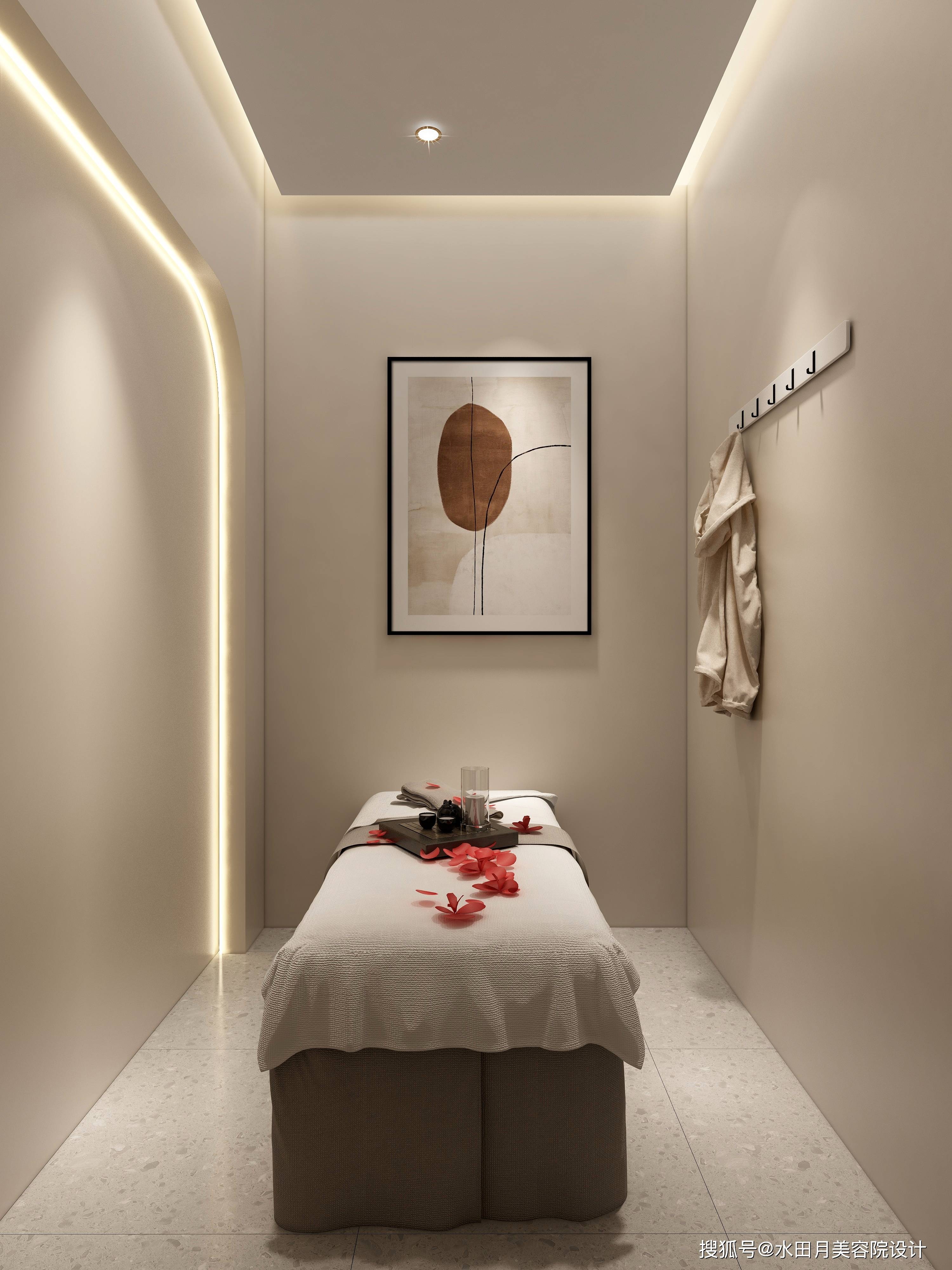 小型美容院装修风格效果丨牙科诊所装修设计丨网红风格装修美容院丨理