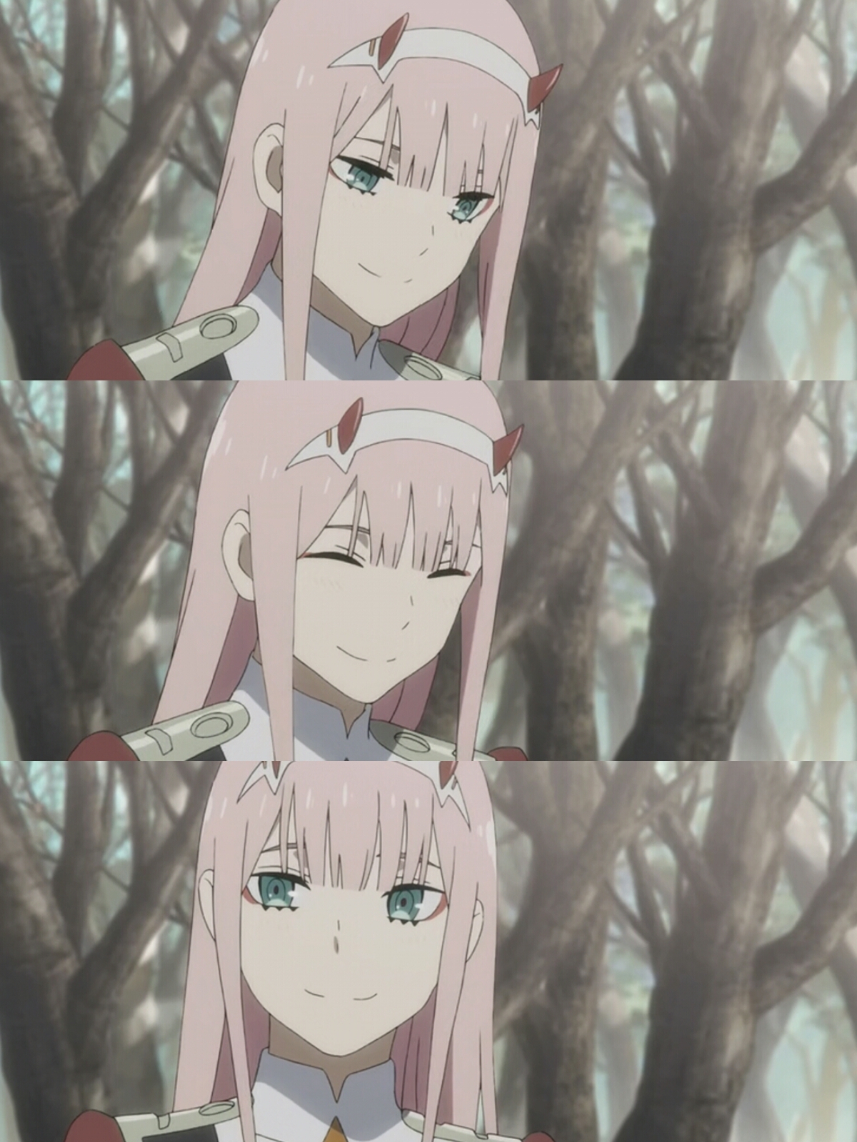 darling in the franxx 02zero two 自制拼接壁纸
