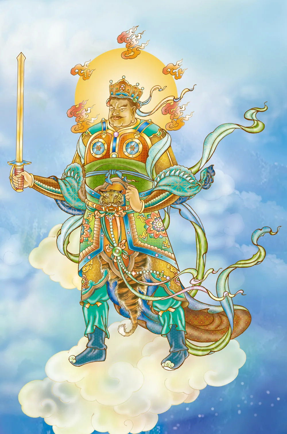 恭迎韦驮菩萨圣诞丨祈愿国泰民安正法久住四众吉祥