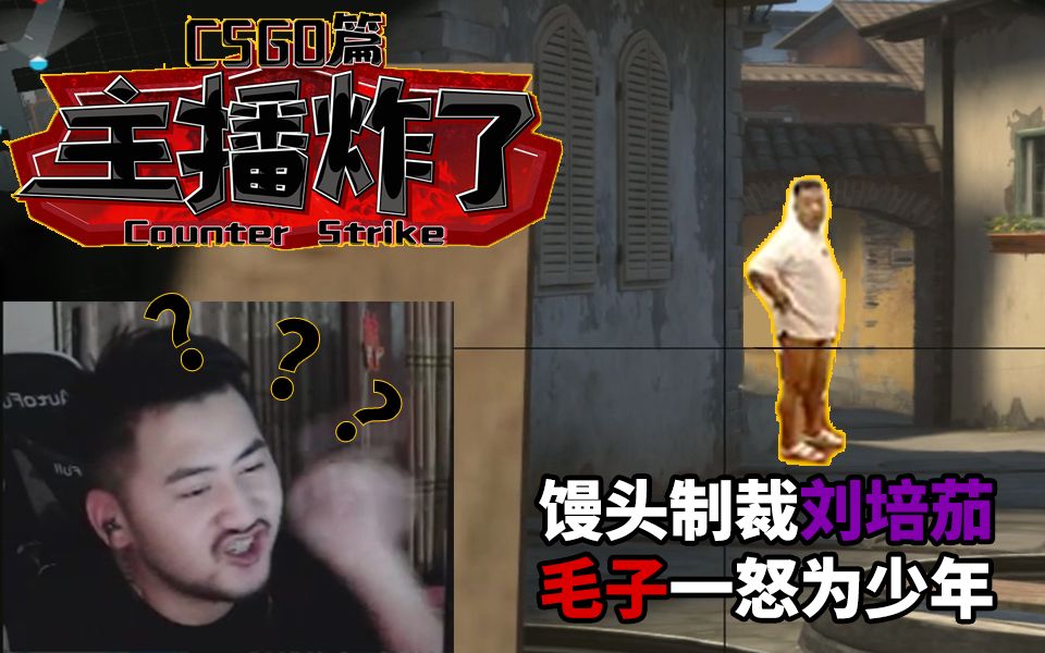 主播炸了csgo篇01馒头制裁刘培茄毛子一怒为少年