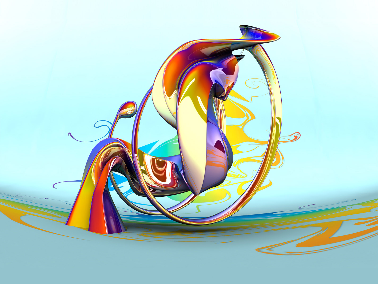 个性创意设计立体图案挑战思维简约电脑桌面壁纸