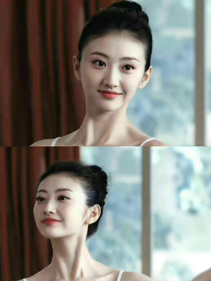 刚出道时期的景甜