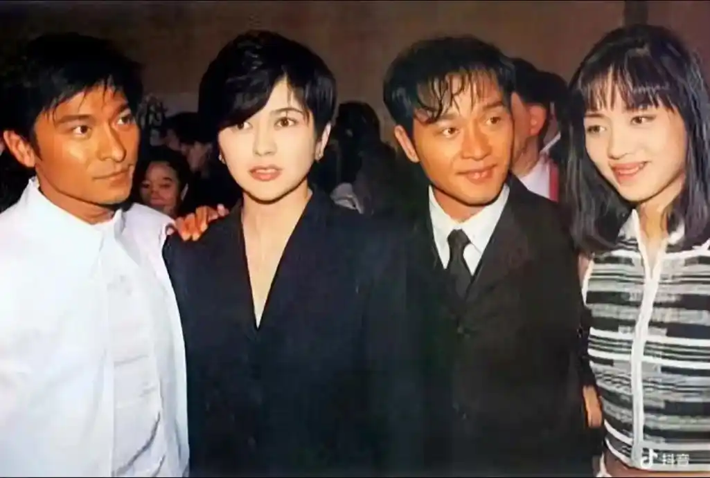 什么发型都好看.#关之琳  #张国荣 #刘德华 #梅艳芳 # - 抖音