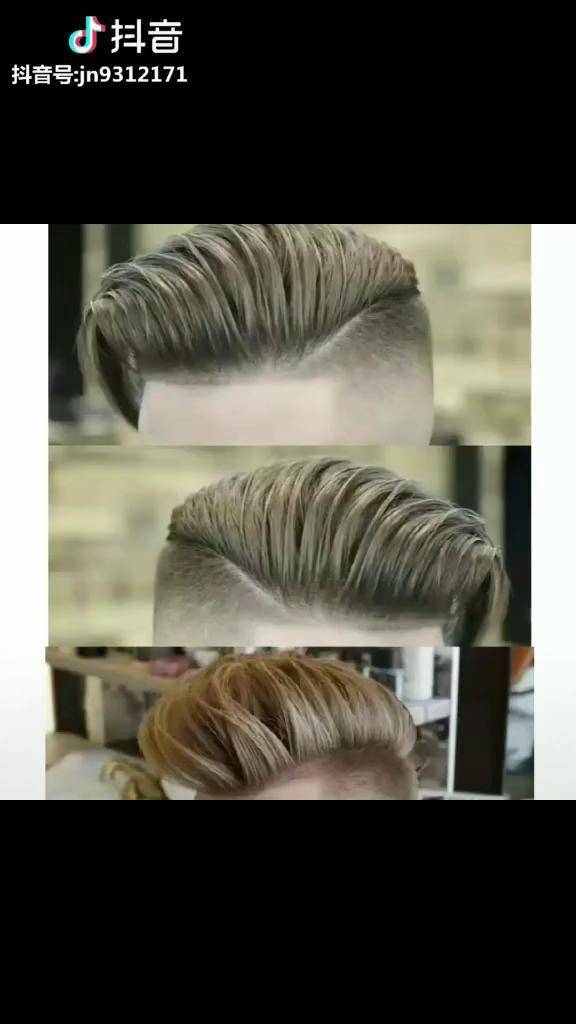 两侧剃光,中间留长发型参考_长发_参考