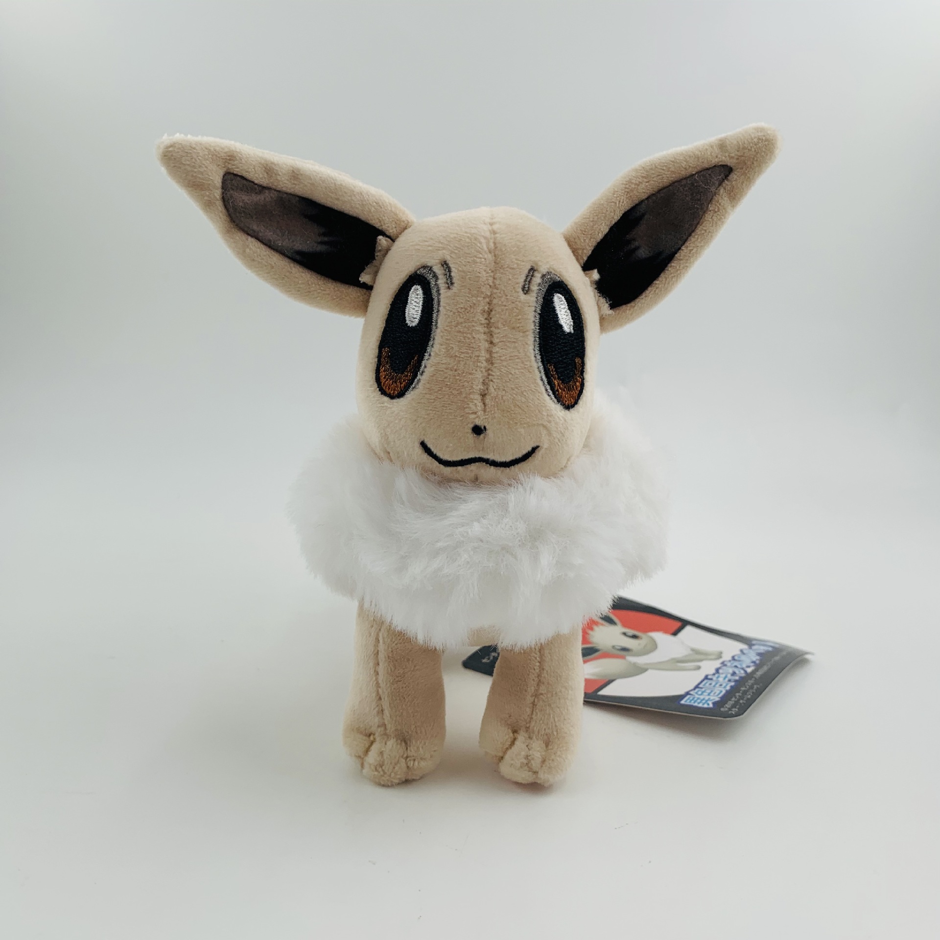 15cm 小号 站姿 异色原始伊布 浅棕色 伊贝 依贝 依布 伊布 毛绒