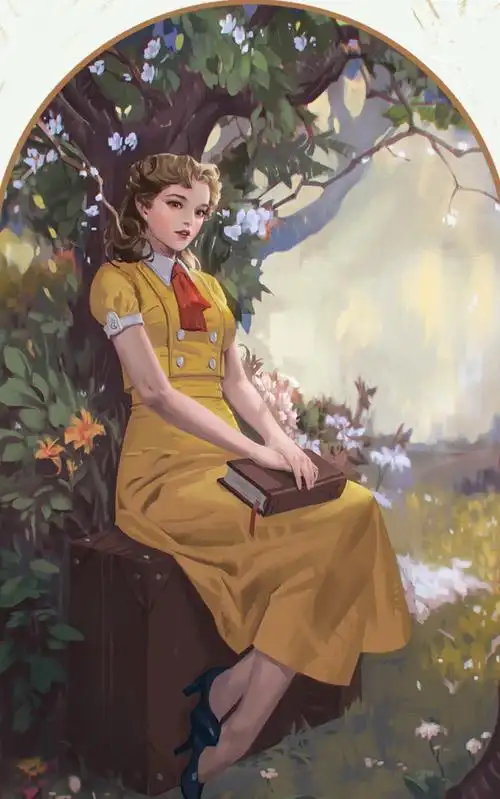 美图欣赏 当前:关于复古画风也迷人22张