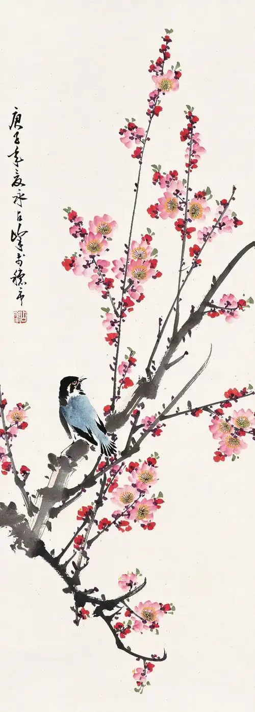 【转载】梁占峰花鸟作品欣赏