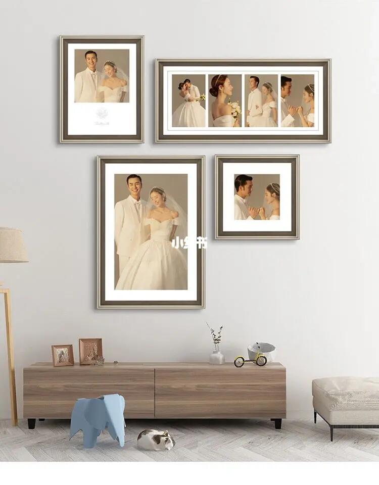 婚纱照照片墙怎么挂