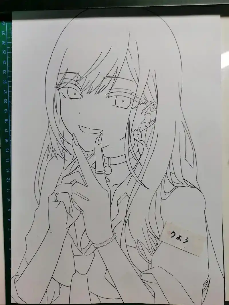 依旧是喜多川海梦#绘画 #画画 #二次元 #手绘 #绘画过程 - 抖音