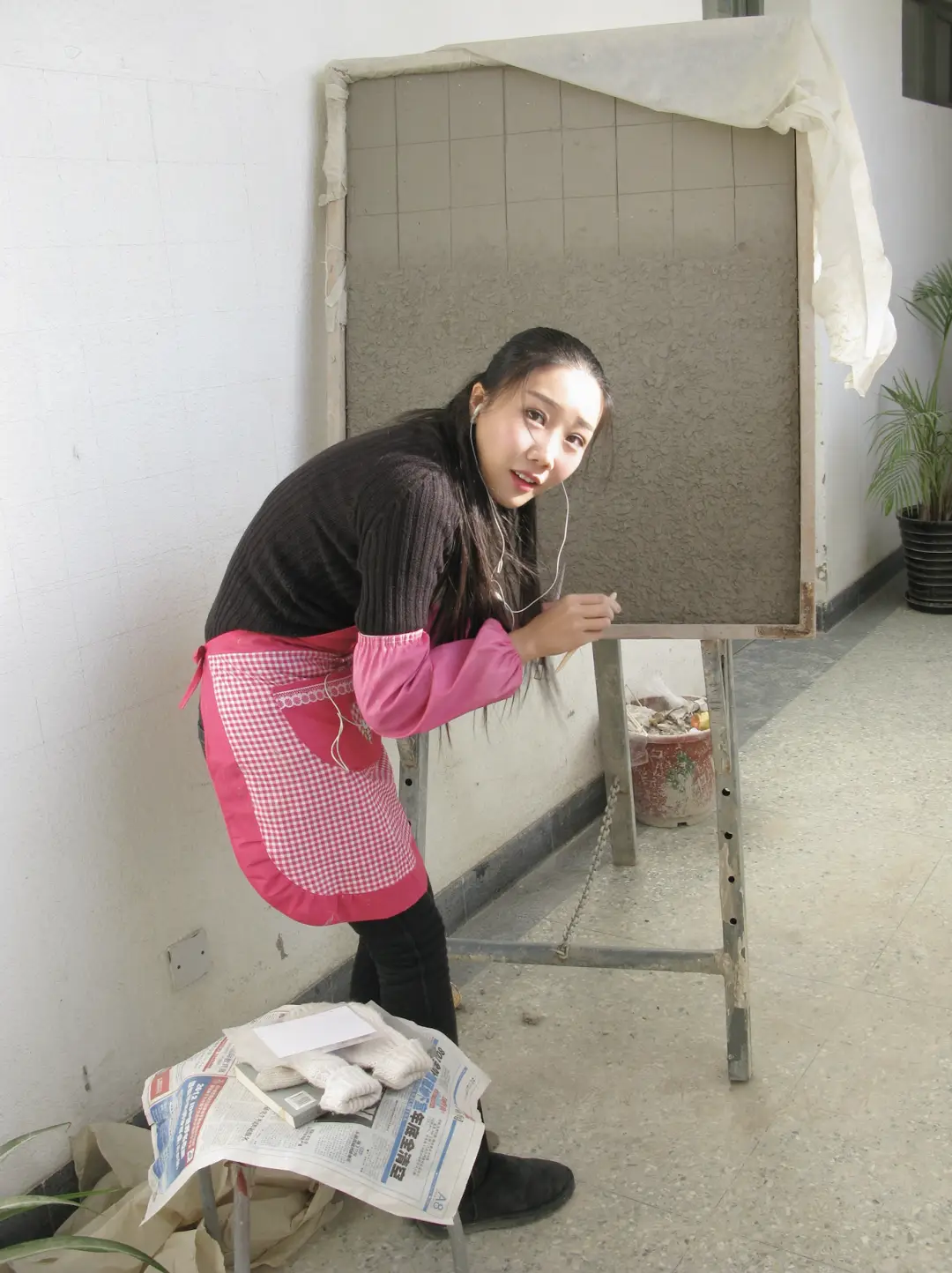 最大胆的女艺术家曹雨,和她的男性"尤物"们_作品_母亲_女孩