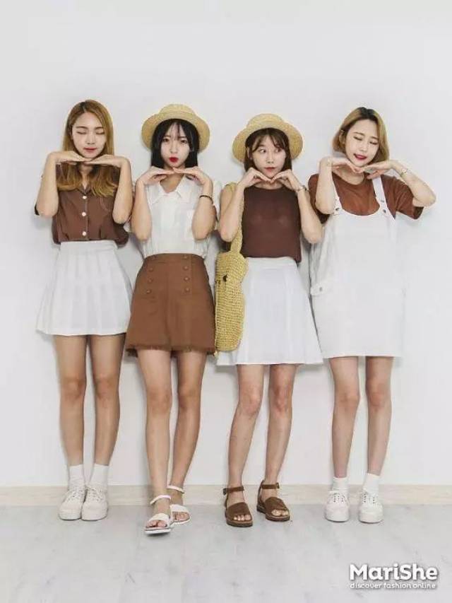 4人姐妹照拍法,原来可以这样拍