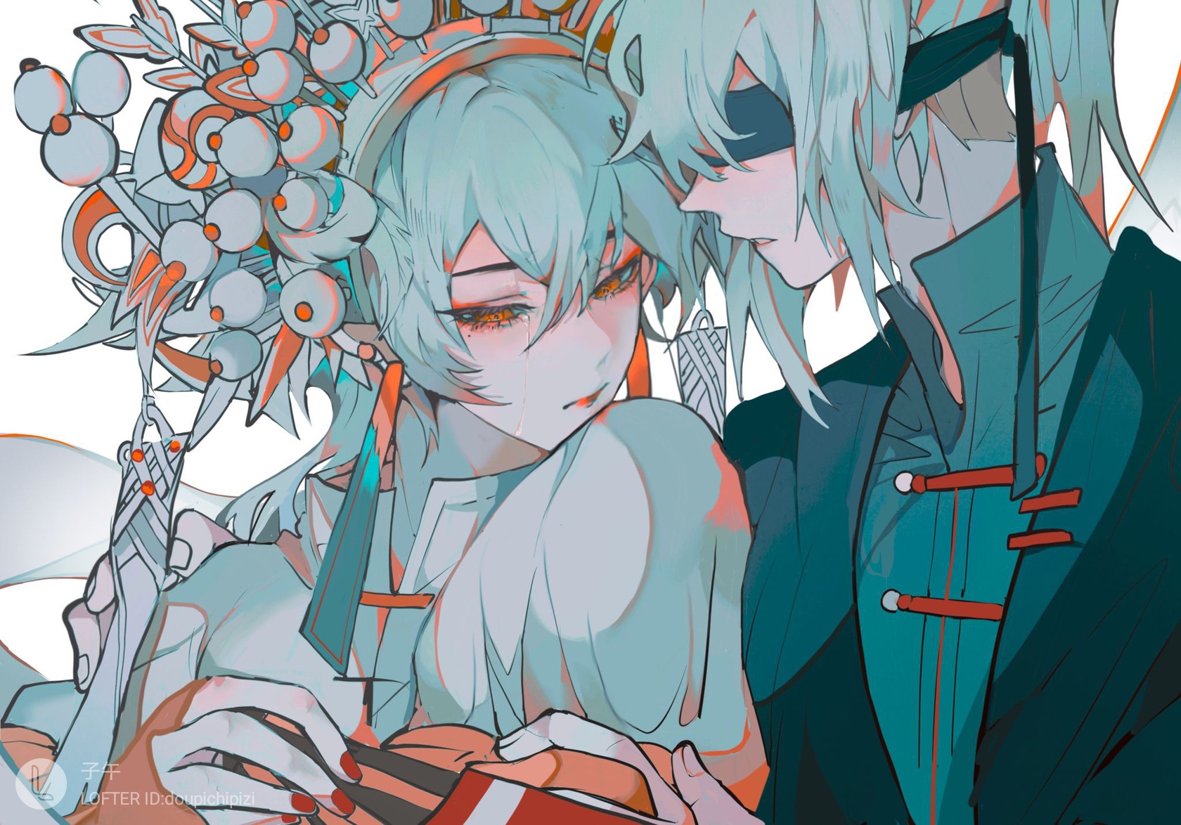 光遇龙卡cp头像 - 米画师