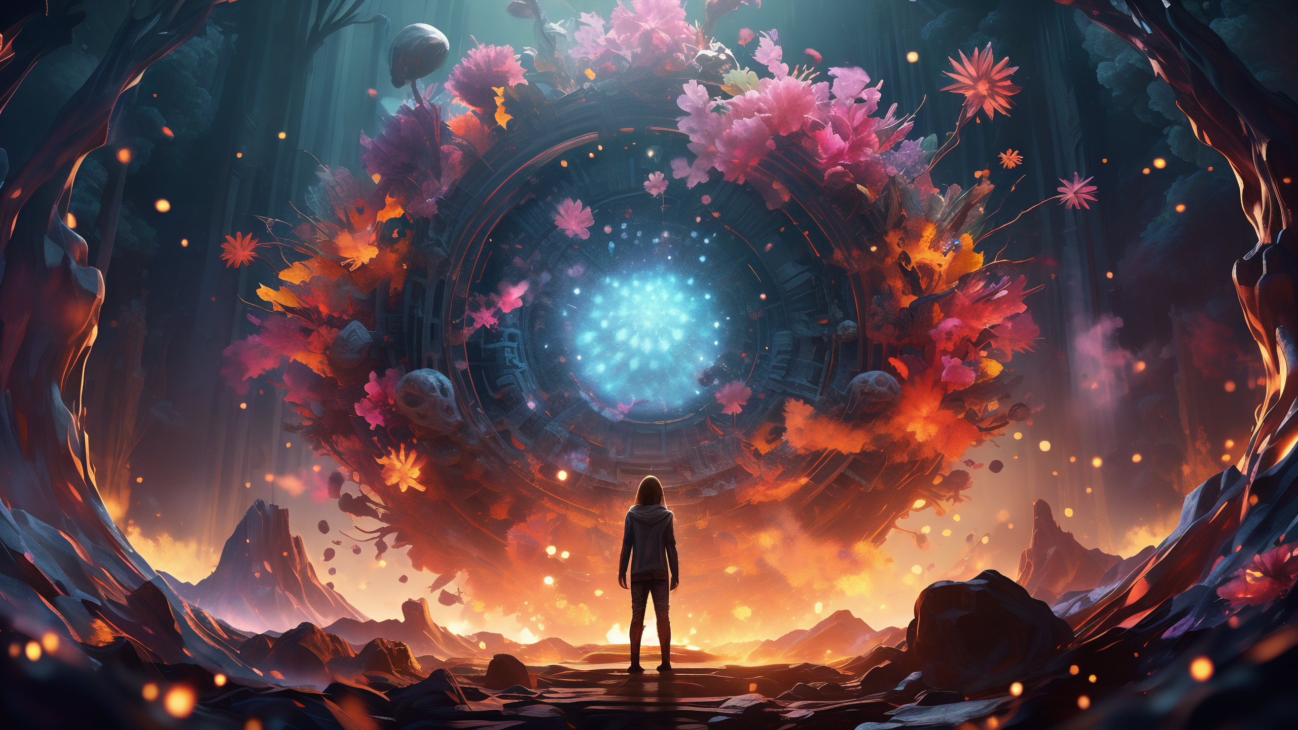 炫酷花屏风格壁纸来袭97 想给你的手机或电脑桌面换个炫酷的风格吗?