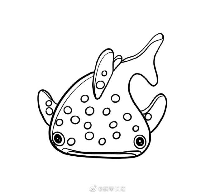 卡卡推荐#大家期待已久的#灵魂画手接力赛#来了,快为背有星辰的鲸鲨